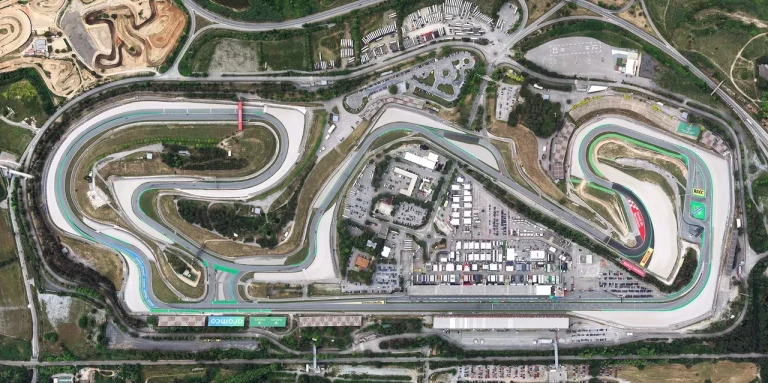 Rennstrecke Japan aus der Vorgelperspektive